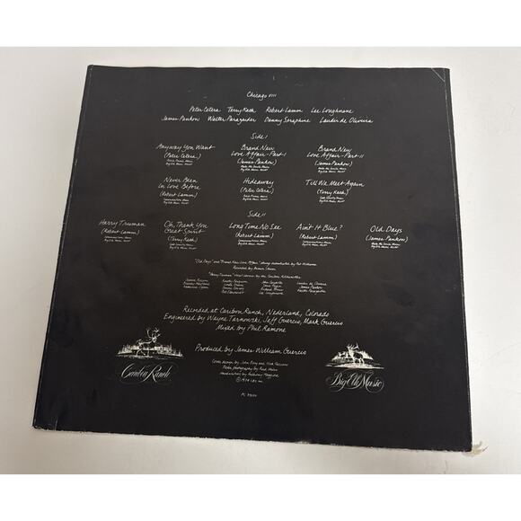 Chicago Self Titled Vinyl Record Album LP Insert PC 33100 VG+ 1974 Love Affair - Picture 4 of 6